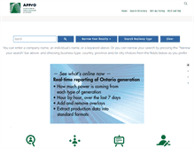 Tablet Screenshot of directory.appro.org